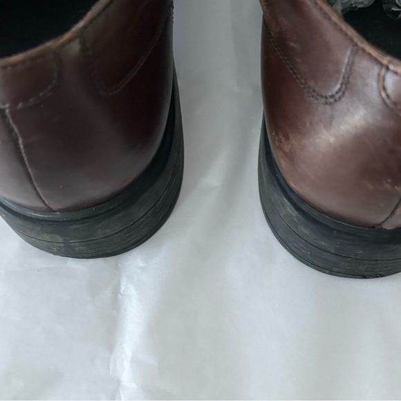 🌺 Mens Cole Haan Brown Leather Lace Up Oxfords Size 13 M NikeAir Soles - Picture 5 of 8
